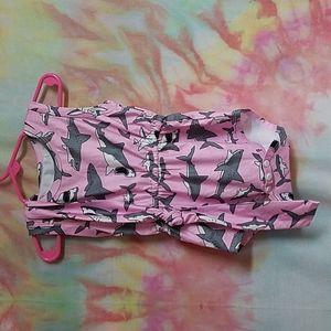 Toddler shark bathing suit, 2/3t